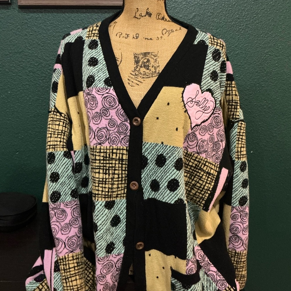 Torrid Multicolor Patchwork Cardigan - image 1